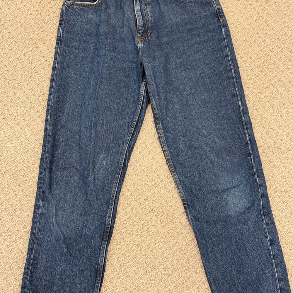 Zara Straight Blue Jeans